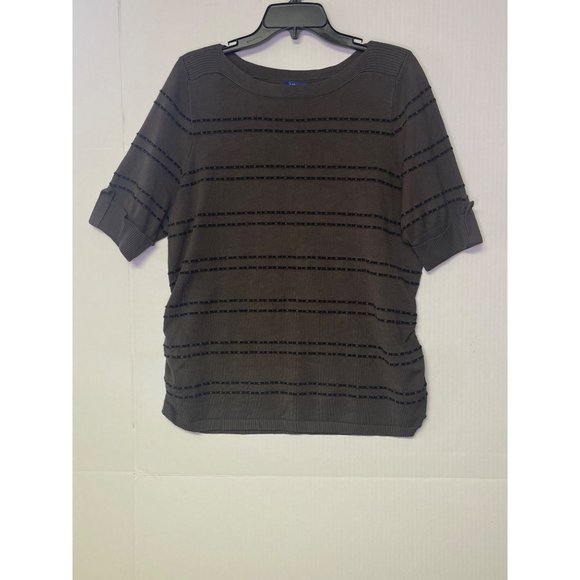 Apt 9 women’s shirt sweater size XL Green short sleeve - Picture 1 of 14